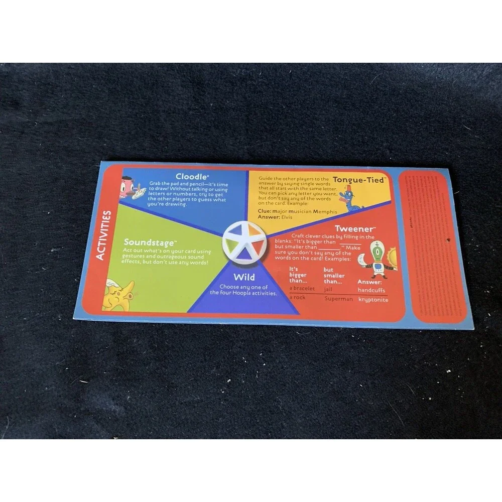 Cranium Hoopla - The Outrageously Fun Game Where Every Second Counts! Imperfect